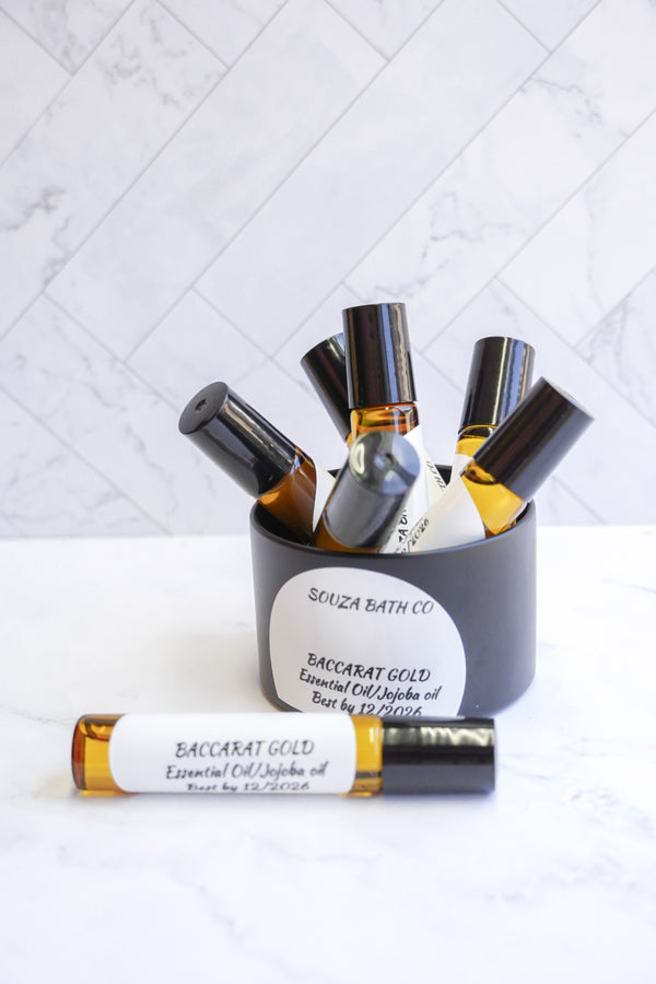 Baccarat Gold Fragrance Roller