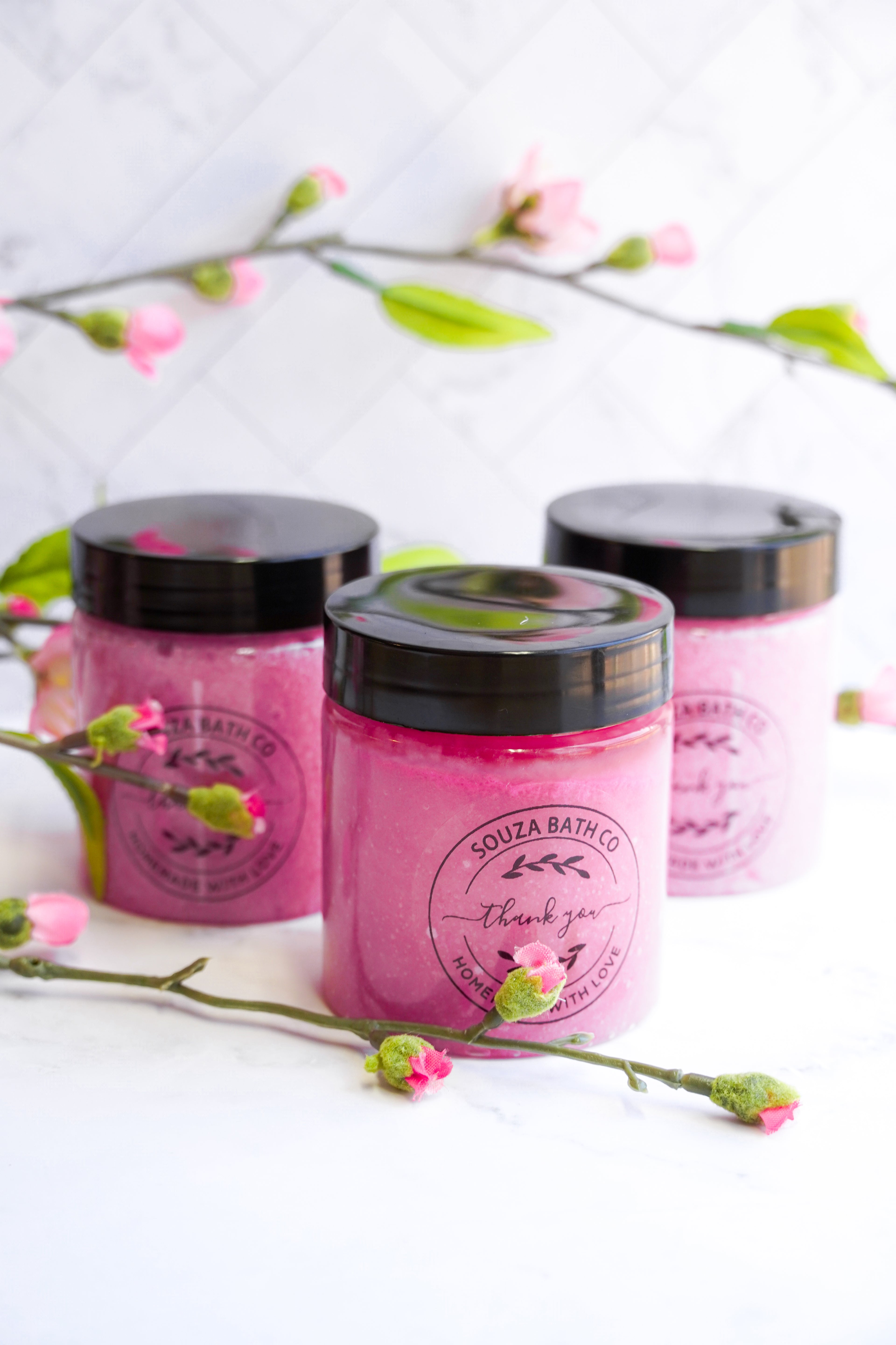 Japanese Cherry Blossom Sugar Scrub
