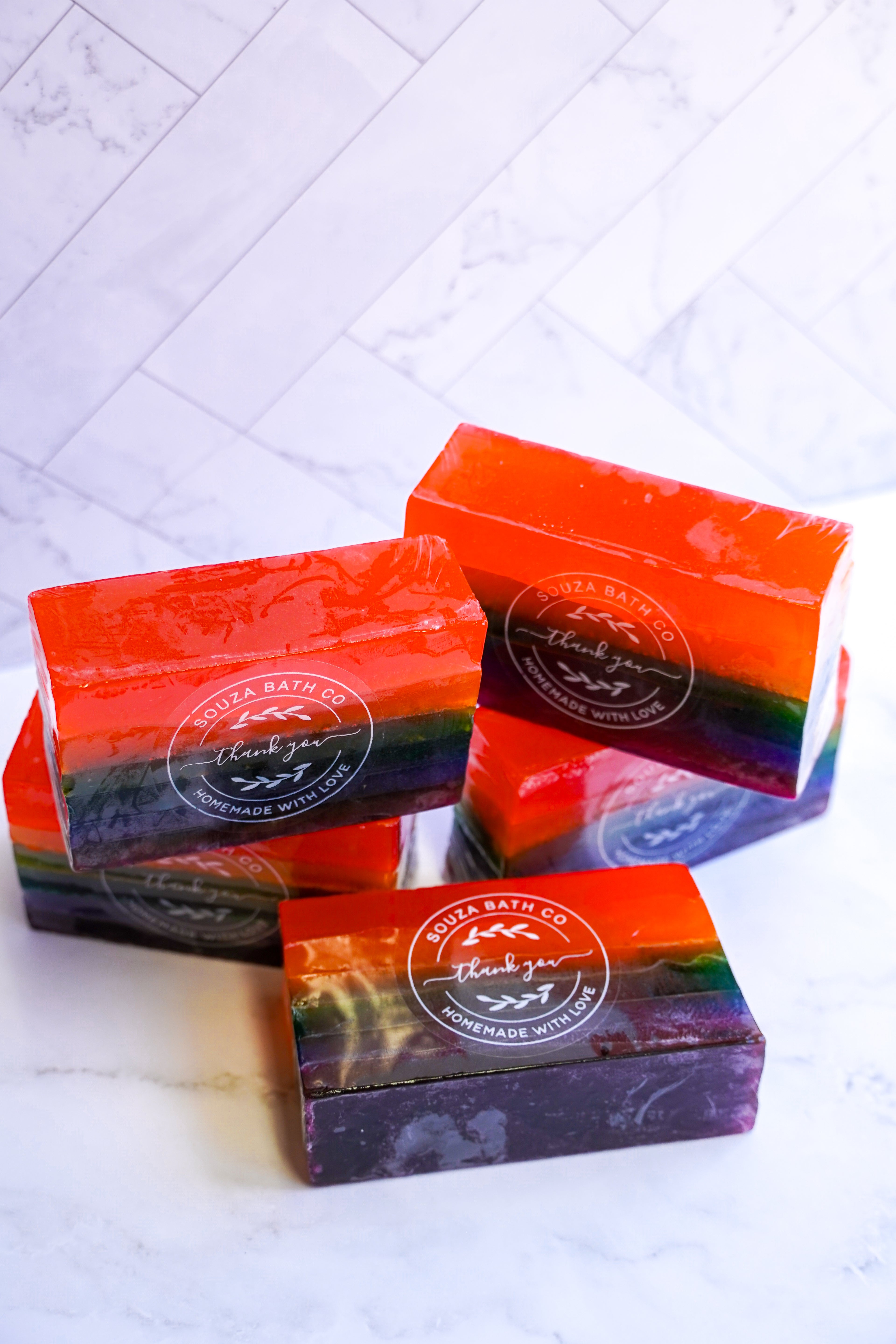 Kids Rainbow Soap Bar