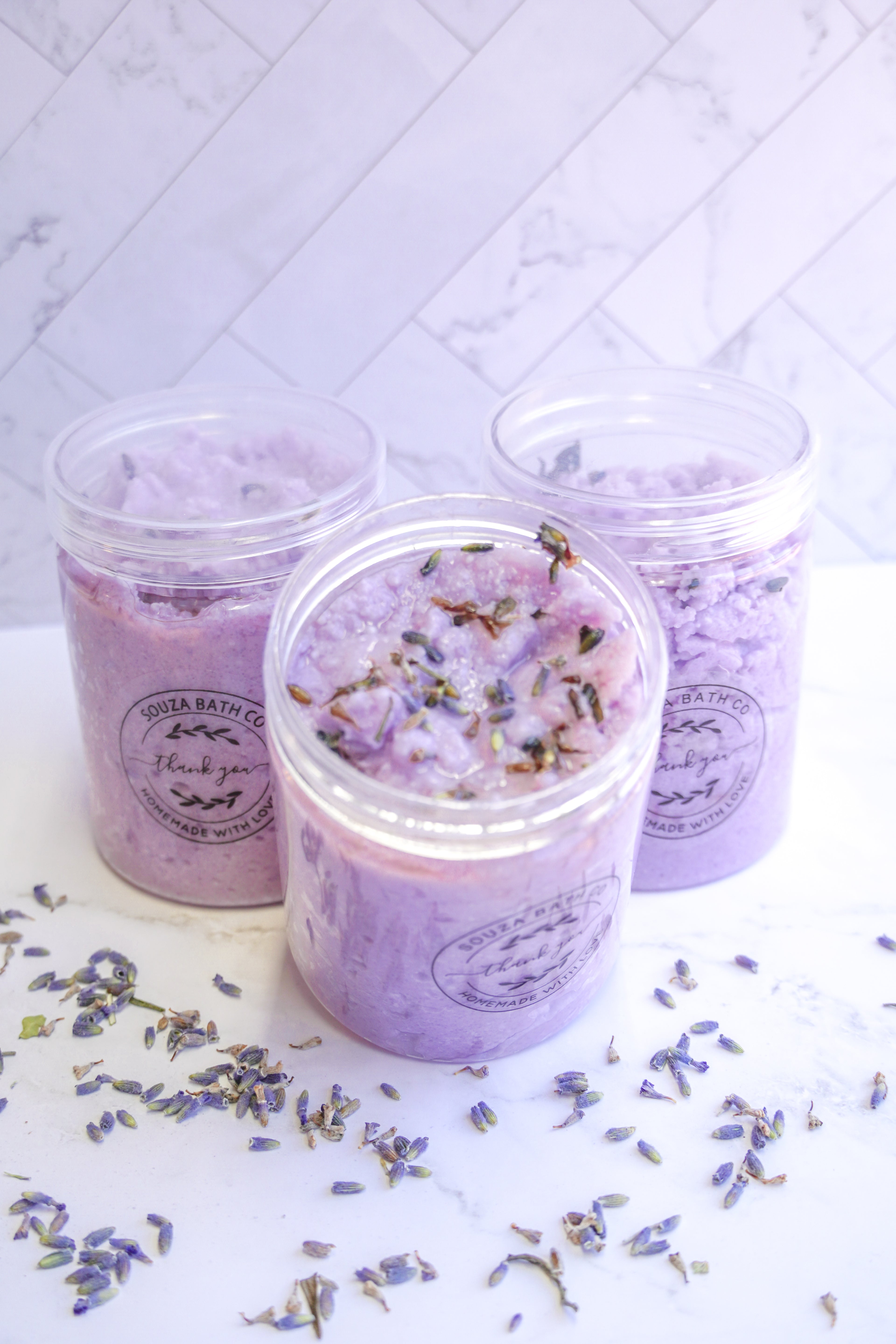 Lavender Kiss Salt Scrub