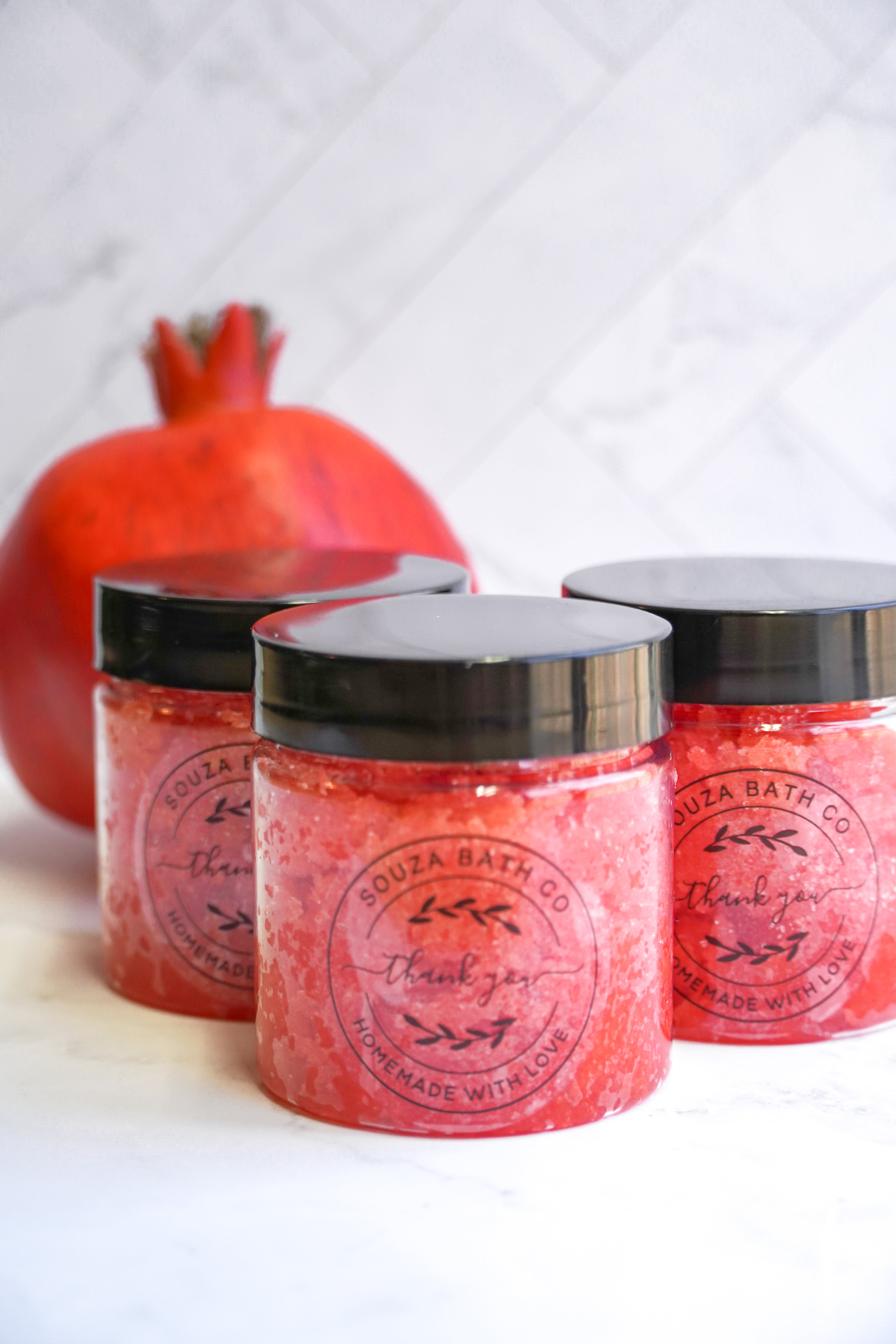Pomegranate Sugar Scrub